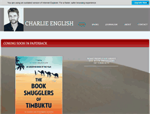 Tablet Screenshot of charlieenglish.net